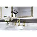 Tisbury 2-Handle Widespread 8" Cross Handle Faucet in Brushed Gold 