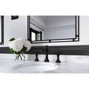 Tisbury 2-Handle Widespread 8" Cross Handle Faucet in Spot Defense Matte Black 