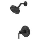 Tenet Lever 1-Handle Shower Only Trim Kit in Spot Defense Matte Black 