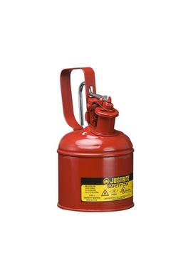 Type I Safety Gas Can, 1 qt., Red, UL/FM Approved