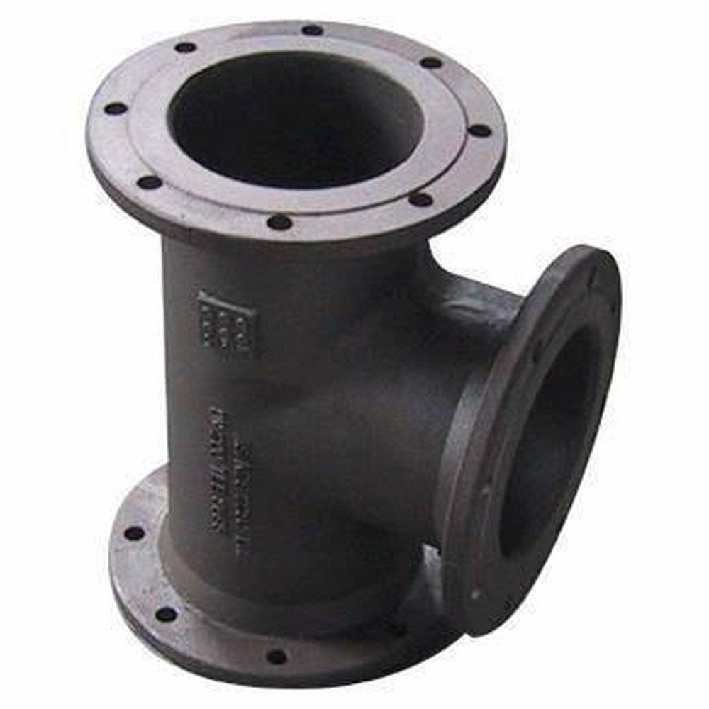 Flanged Black 125# Cast Iron Tee 