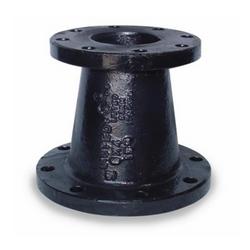 6 x 5 in. Flanged 125# Black Cast Iron Concentric Reducer
