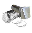 Builder's Best Silver 4 in. Bathroom Exhaust Fan in Silver 