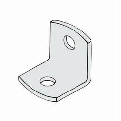 2 x 2 in. Electrogalvanized Carbon Steel Corner Bracket