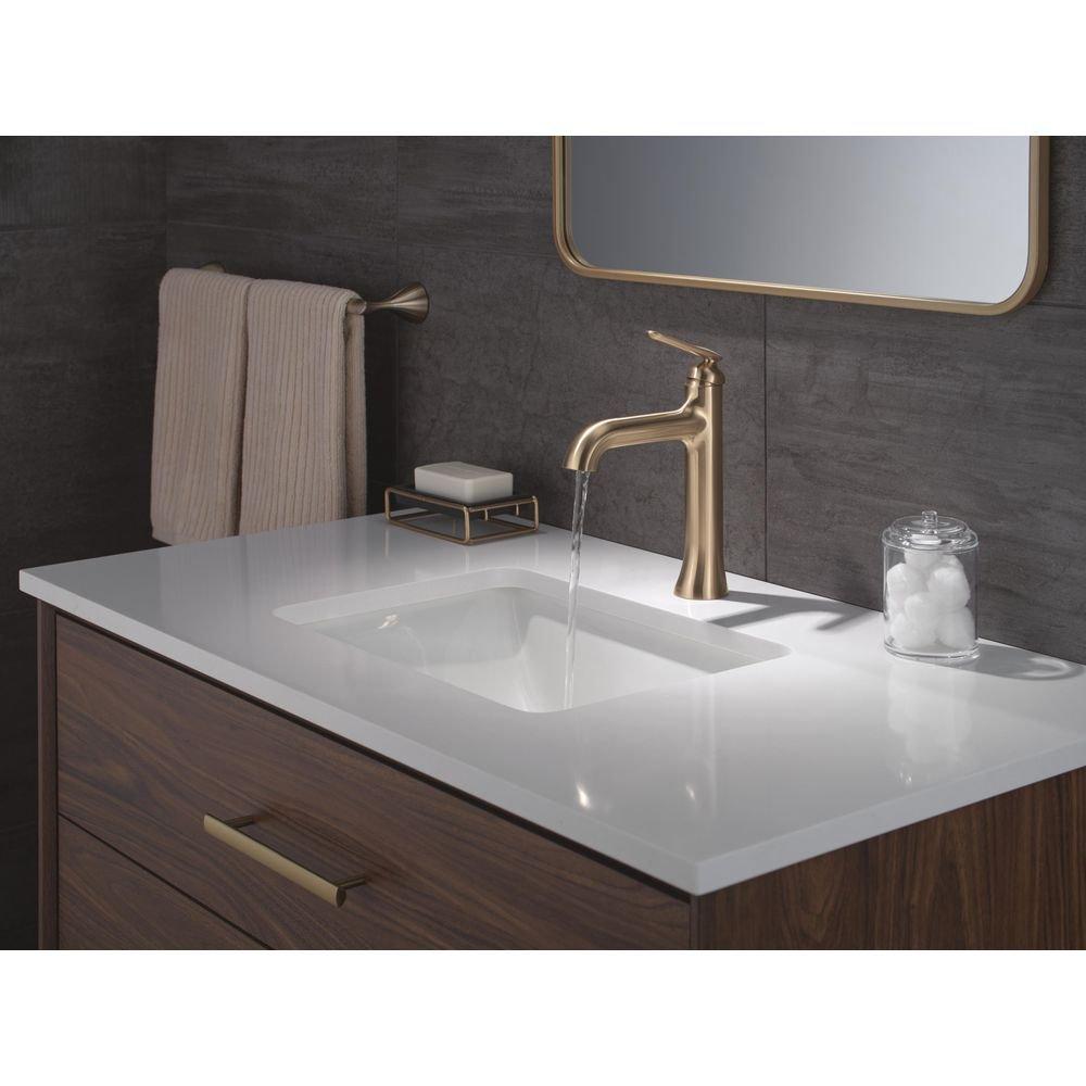 Delta Bonacci: Single Handle Mid-Height Bathroom Faucet 