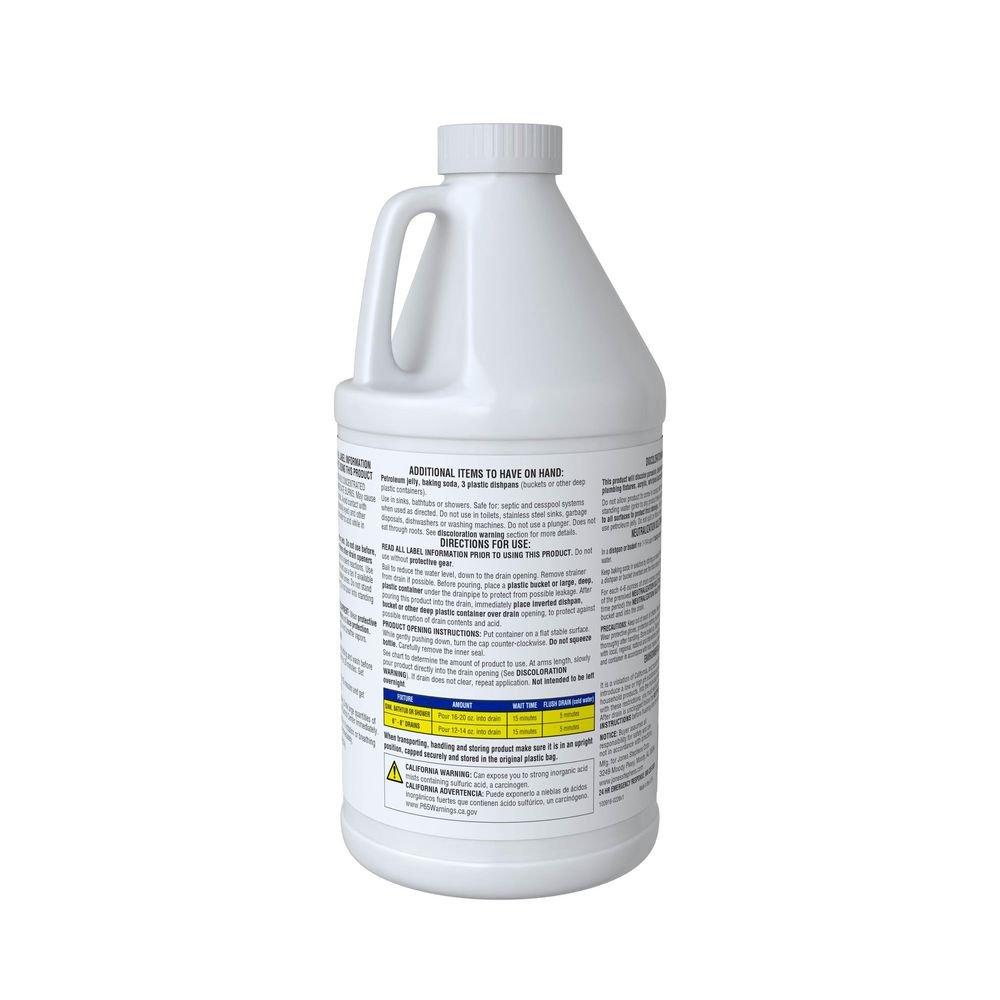 Sulfiric Acid  Drain Cleaner (1/2 Gallon) 