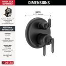 Delta Bonacci: 17 Series 6-Setting Integrated Diverter Trim 