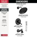 Delta Cassidy: 17 Series Tub Shower Trim 