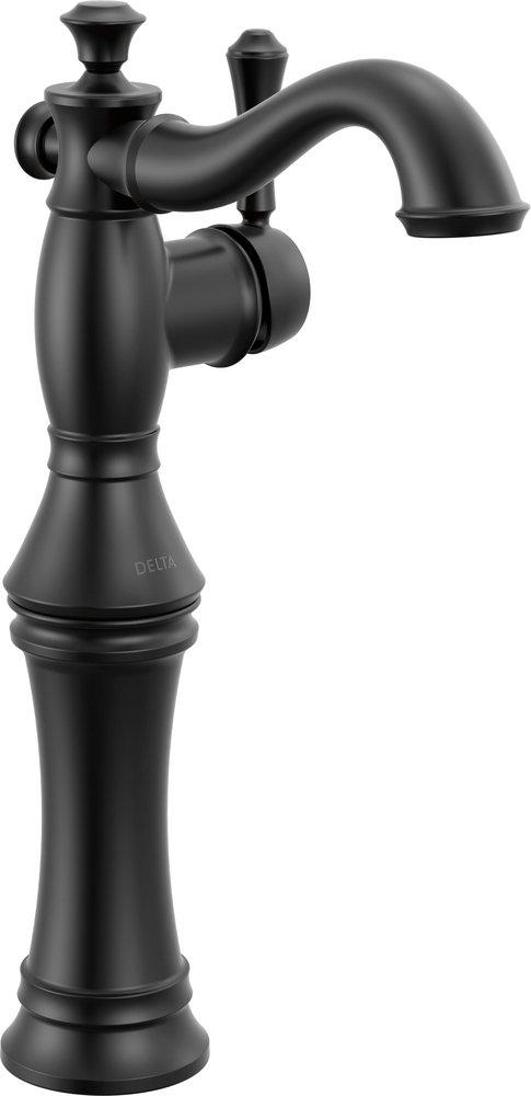 Delta Cassidy: Single Handle Vessel Bathroom Faucet 