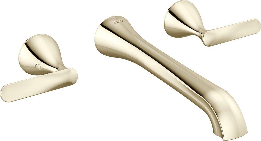 Delta Bonacci: Two Handle Wall Mount Bathroom Faucet 