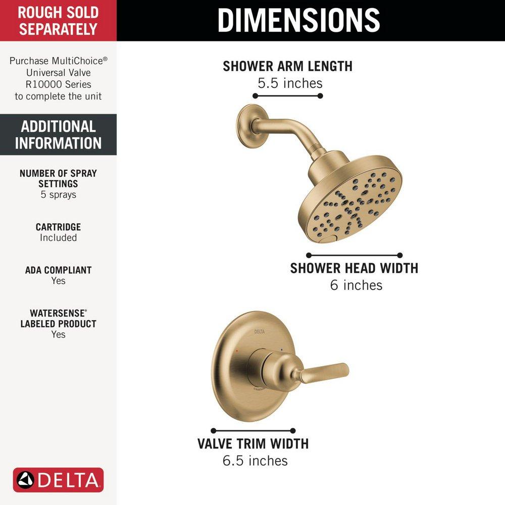 Delta Bonacci: 14 Series Shower Trim 