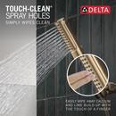 Delta Bonacci: Two Handle Wall Mount Tub Filler Trim with Hand Shower 