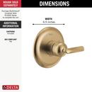 Delta Bonacci: 14 Series Valve Only Trim 