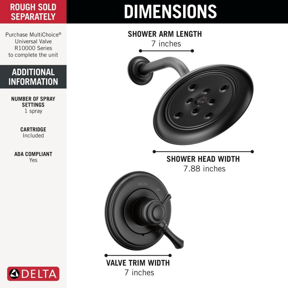 Delta Cassidy: 17 Series Shower Trim 