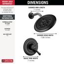 Delta Cassidy: 17 Series Shower Trim 