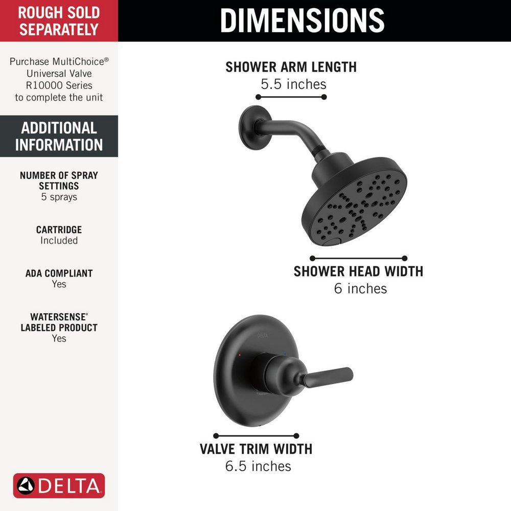Delta Bonacci: 14 Series Shower Trim 