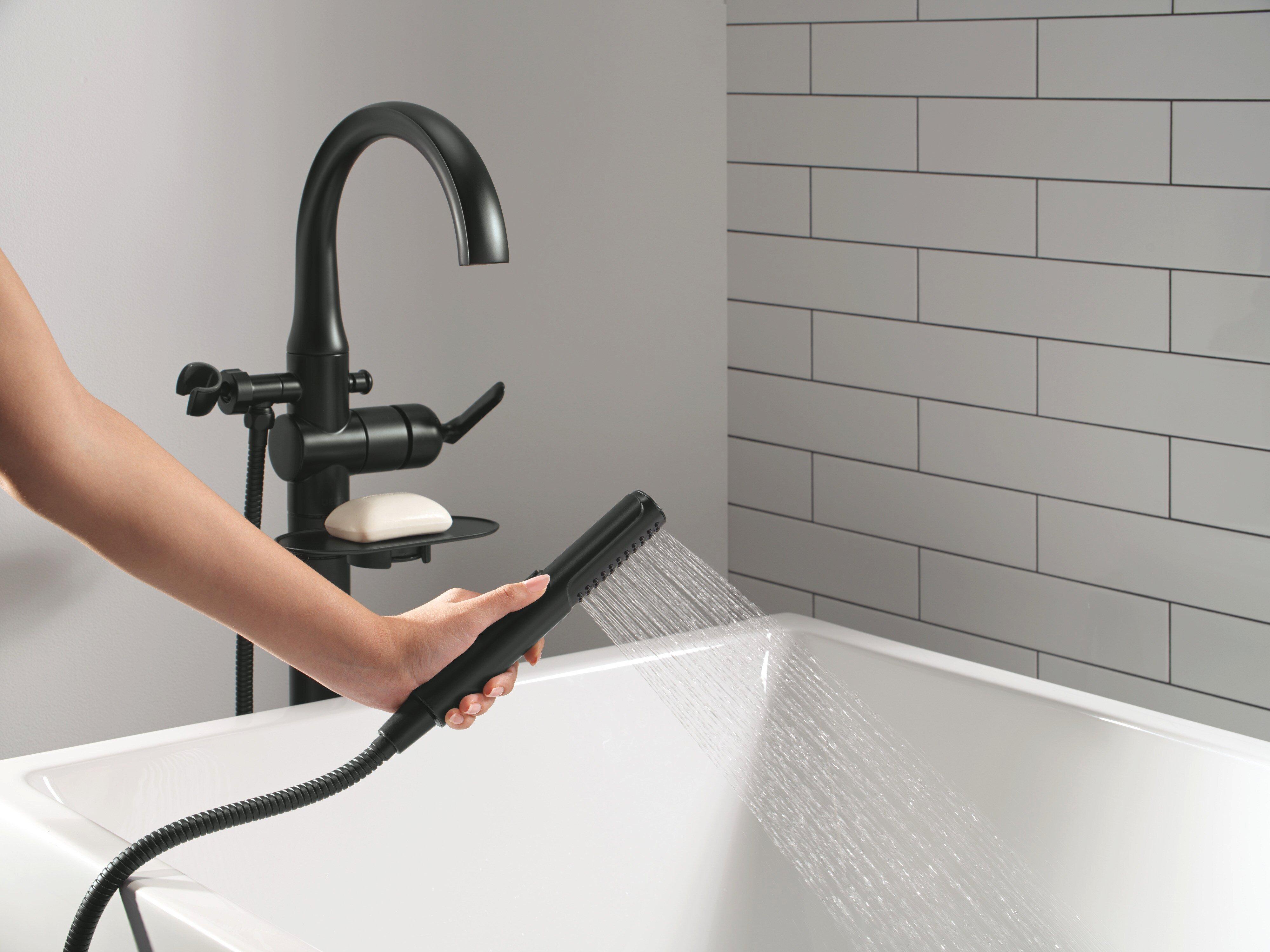 Delta Bonacci: Floor Mount Tub Filler Trim 