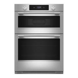 30" W Smart Combination Wall Oven and Microwave with Camera in PringShield Stainless Steel