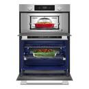 30" W Smart Combination Wall Oven and Microwave with Camera in PringShield Stainless Steel 