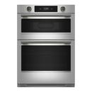 30" W Smart Combination Wall Oven and Microwave with Camera in PringShield Stainless Steel 