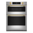 30" W Smart Combination Wall Oven and Microwave with Camera in PringShield Stainless Steel 