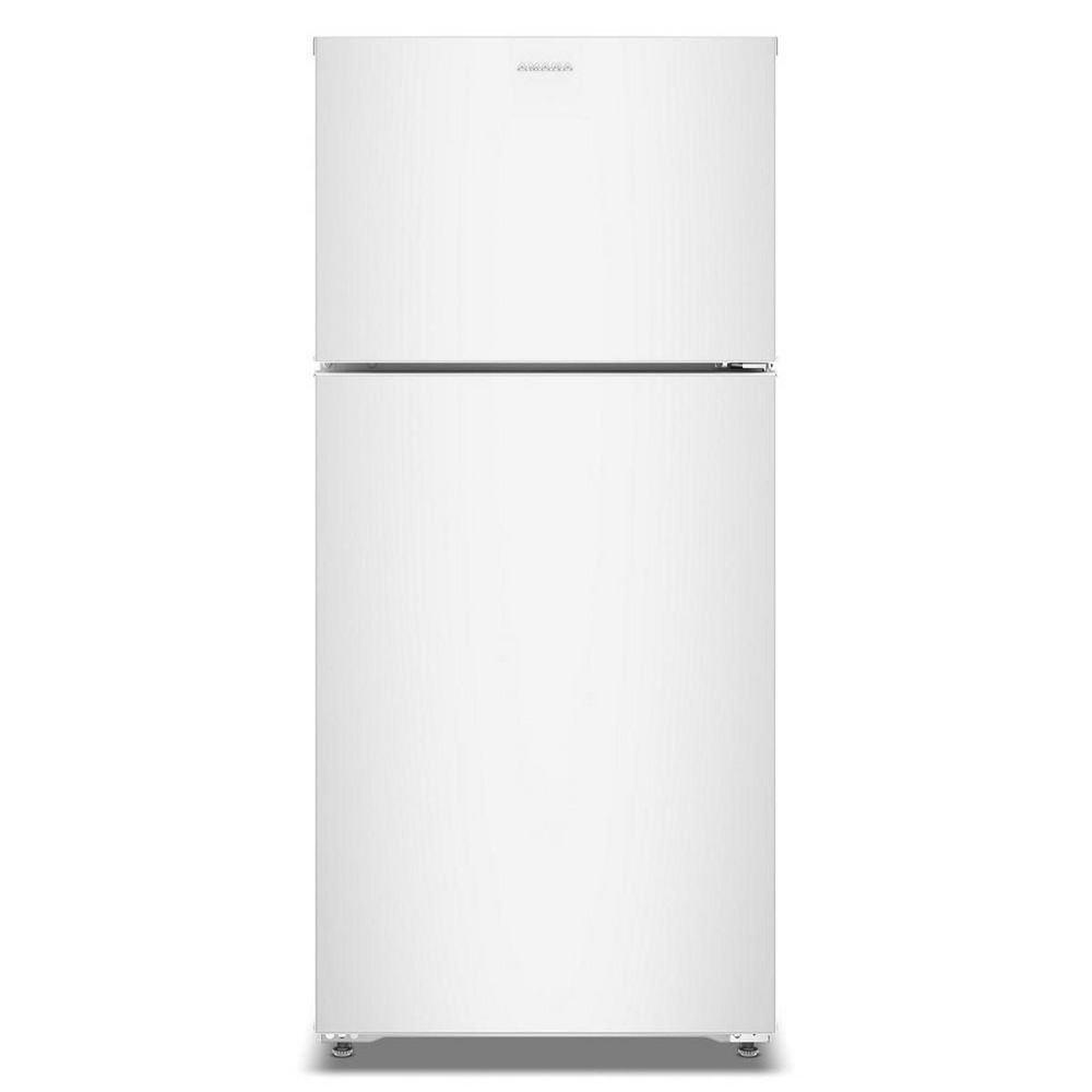 28 Inch Wide 14.3 Cu. Ft. Top Freezer Refrigerator with Adjustable Glass Shelves and Crisper Drawer 