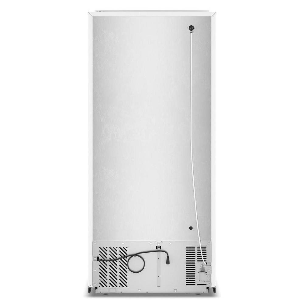 28 Inch Wide 14.3 Cu. Ft. Top Freezer Refrigerator with Adjustable Glass Shelves and Crisper Drawer 
