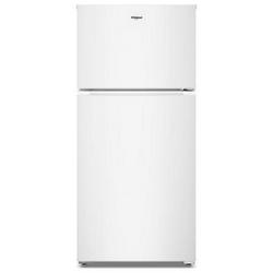 28 in., 14.3 cu. ft. Top Mount Freezer Refrigerator in White