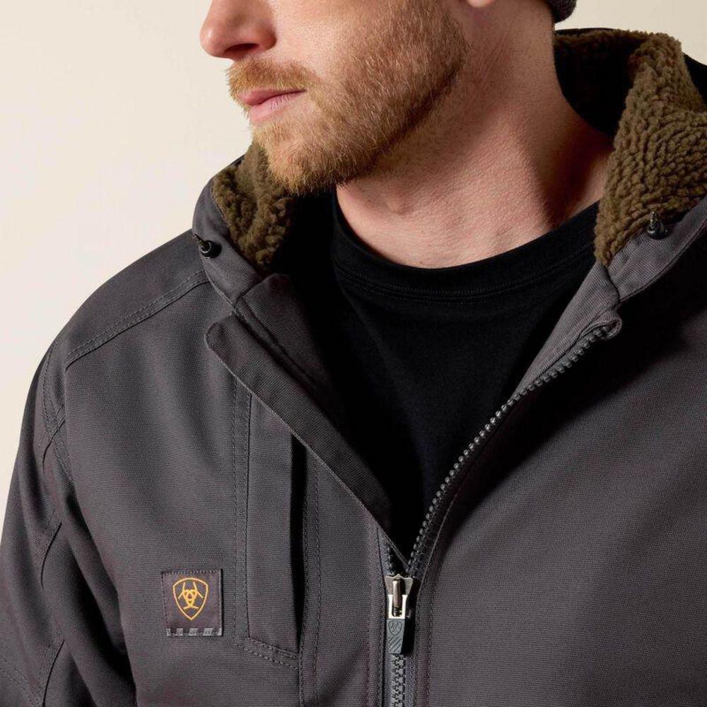 RBR DURACANVAS JKT GREY 4X 