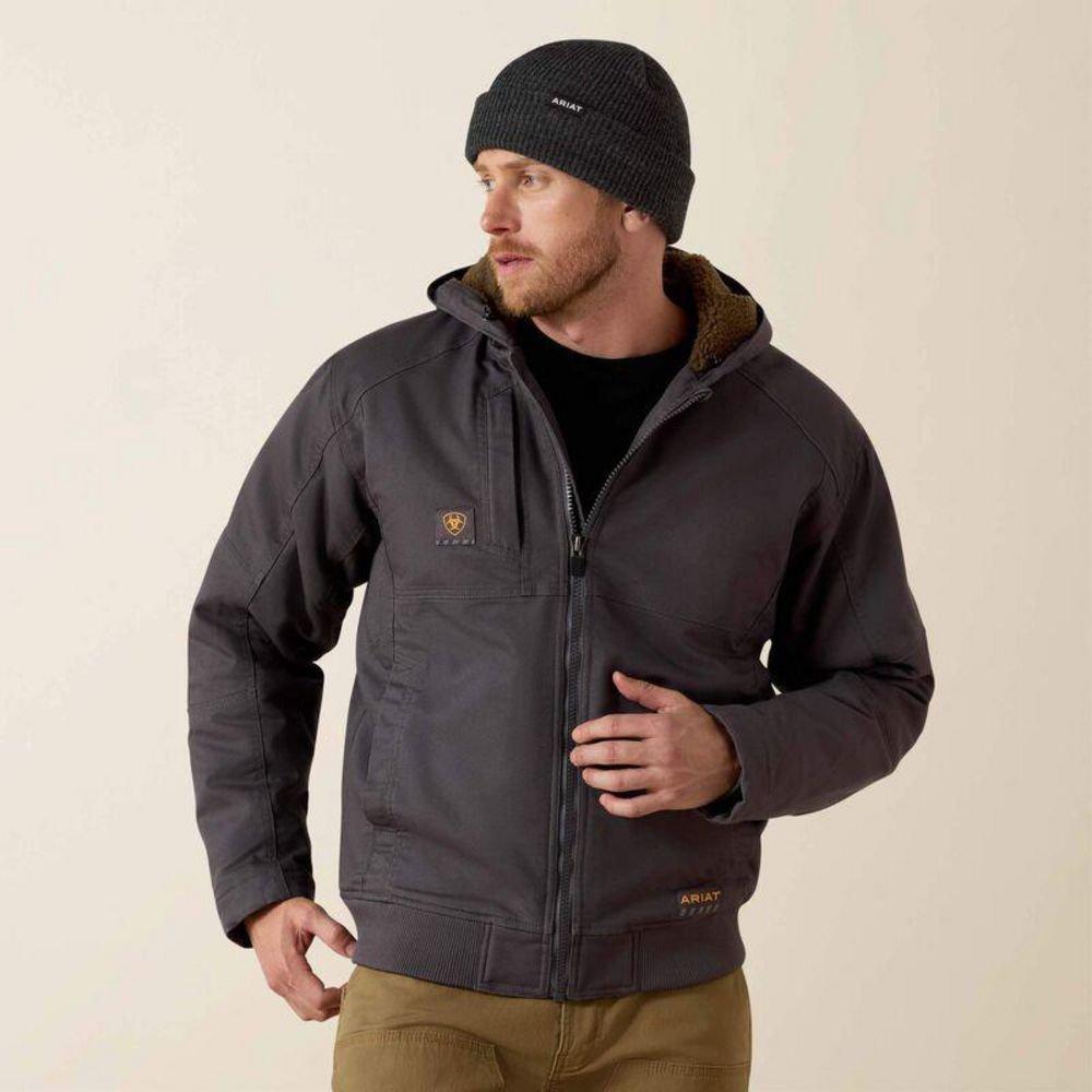 RBR DURACANVAS JKT GREY 4X 