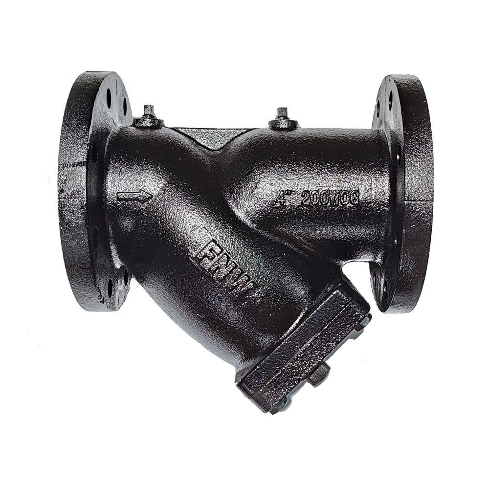 4 in. 125# Flanged Cast Iron Y-Strainer 