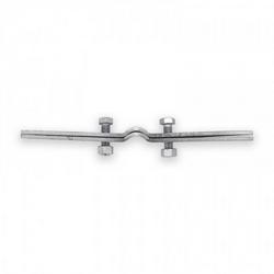 4 in. Low Carbon Steel Electrogalvanized Standard Pipe Strap