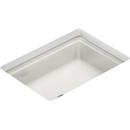 17 in. Undermount Rectangular Bathroom Sink in Dune 