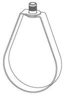 1-1/2 in. Copper Tube Swivel Ring Hanger