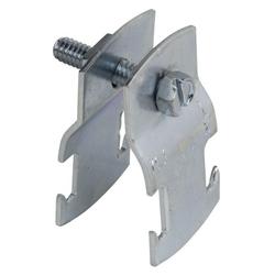 2 in. Electrogalvanized Low Carbon Steel Pipe Clamp