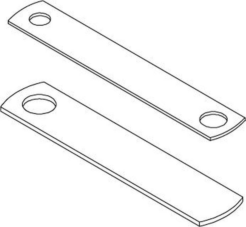 PHD Manufacturing Steel Pre-Galvanized Carbon Steel Strap Beam Clamp 