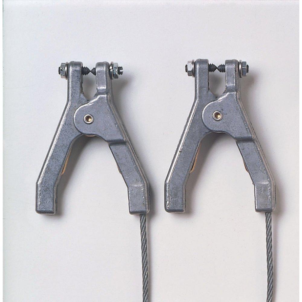 3 ft. Antistatic Insulated Wire for Bonding/Grounding with Dual 1/4 in. Terminals 
