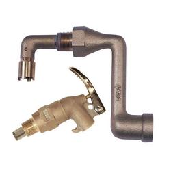 Brass Drum Siphon Adapter No. 08311 For Draining 30/55-Gallon Drums With Brass S/C Faucet No. 08902