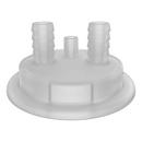 Adapter For Carboy Cap 83MM With Two 1/2 in. Molded-In Hose Barbs And Vent 
