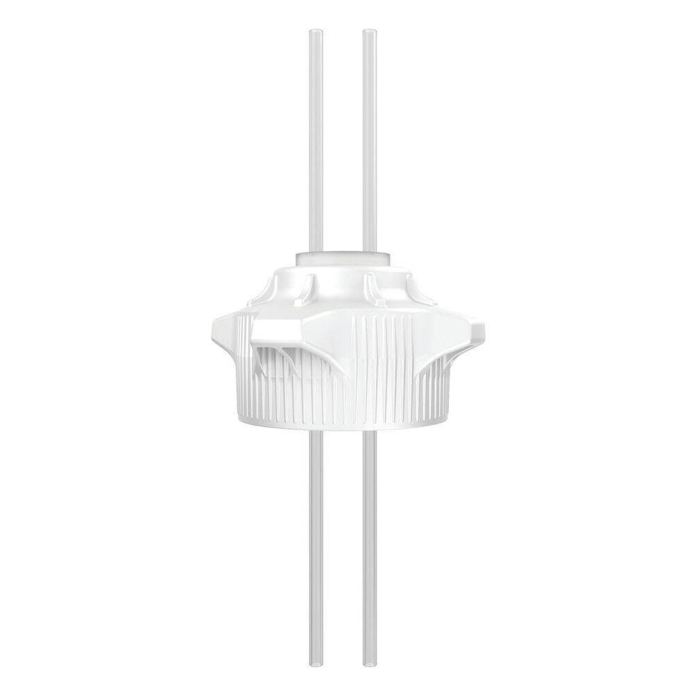 Carboy Cap 120MM Open Top With with Two 1/4 in. OD Tubes 37 in. Length 
