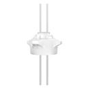 Carboy Cap 120MM Open Top With with Two 1/4 in. OD Tubes 37 in. Length 