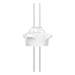 Carboy Cap 120MM Open Top With with Two 1/4 in. OD Tubes 37 in. Length