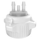 Carboy Cap 53MM Open Top With Adapter Two 1/4 in. Molded-In Hose Barbs And Vent 