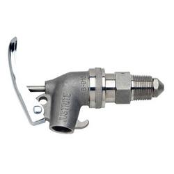 Stainless Steel Safety Drum Faucet Internal Flame Arrester Adjustable 3/4 in. NPT Bung