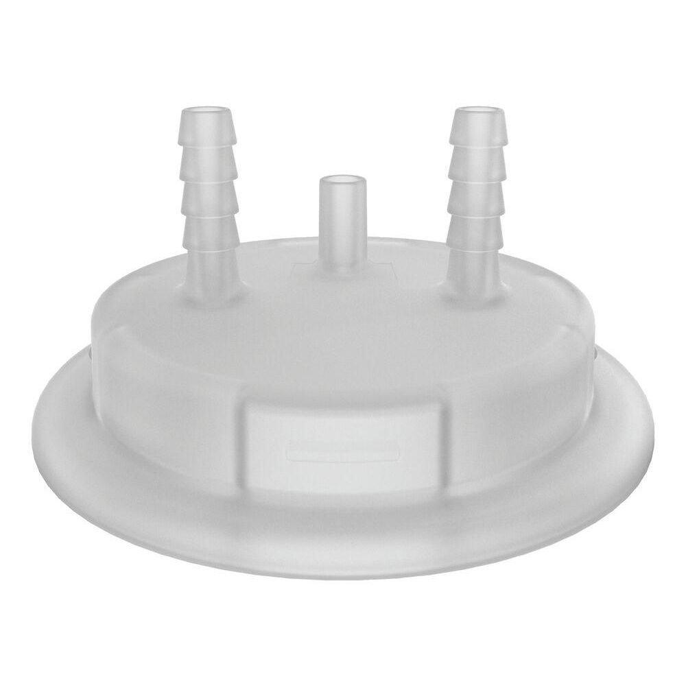 Adapter For Carboy Cap 83MM With Two 1/4 in. Molded-In Hose Barbs And Vent 