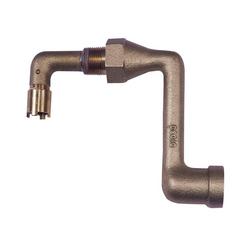 Brass Drum Siphon Adapter For Draining 30 And 55-Gallon Drums