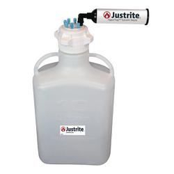Vaportrapa Carboy with Filter Kit 10L HDPE 83MM Cap 6 Ports 1/8 in. OD Tubing