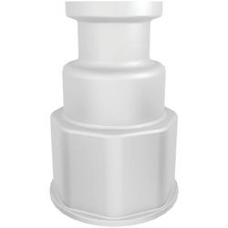 Spigot Fitting 1-1/8 in. Thread With 3/4 in. Sanitary Connect