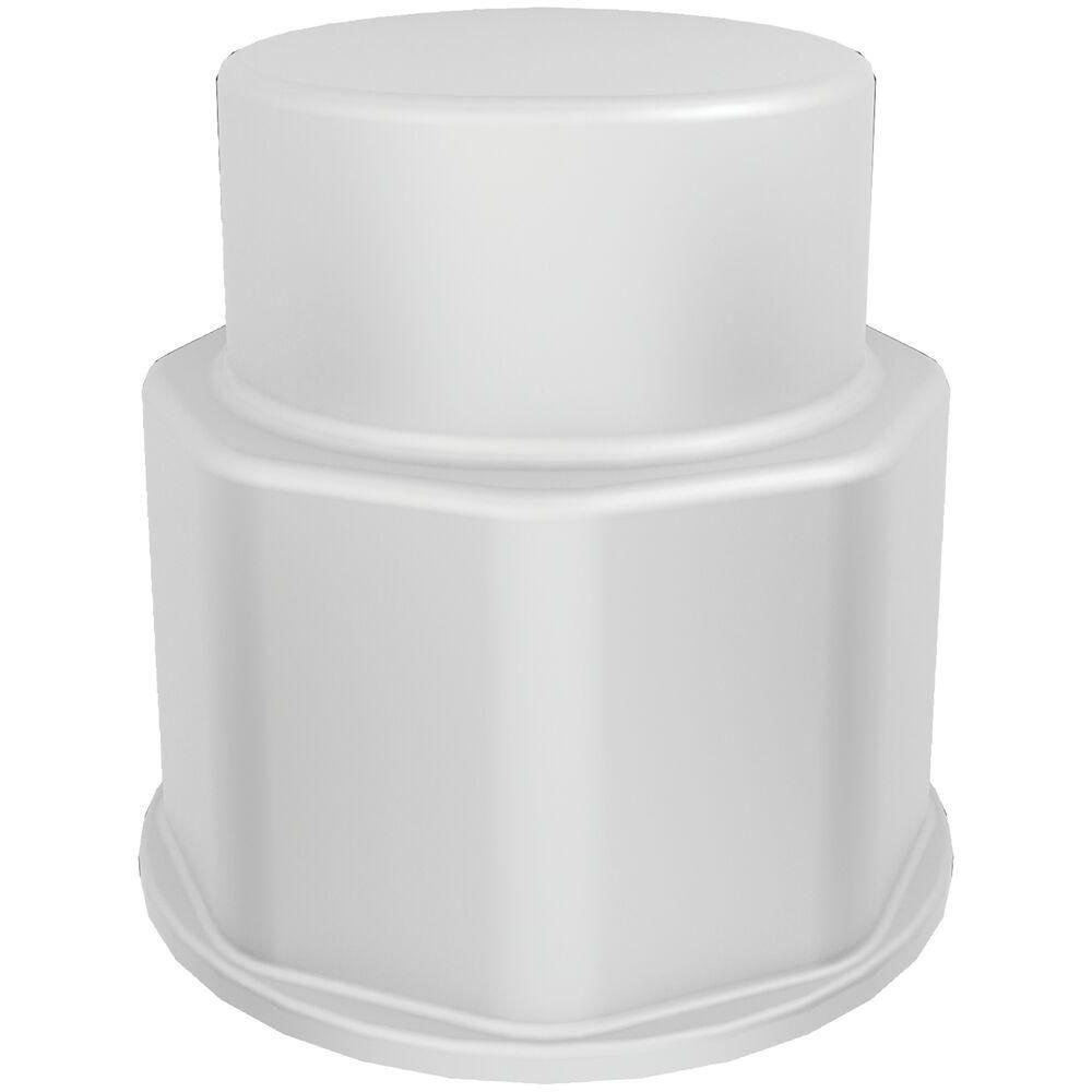 Spigot Fitting 1-1/8 in. Thread Closed Cap 