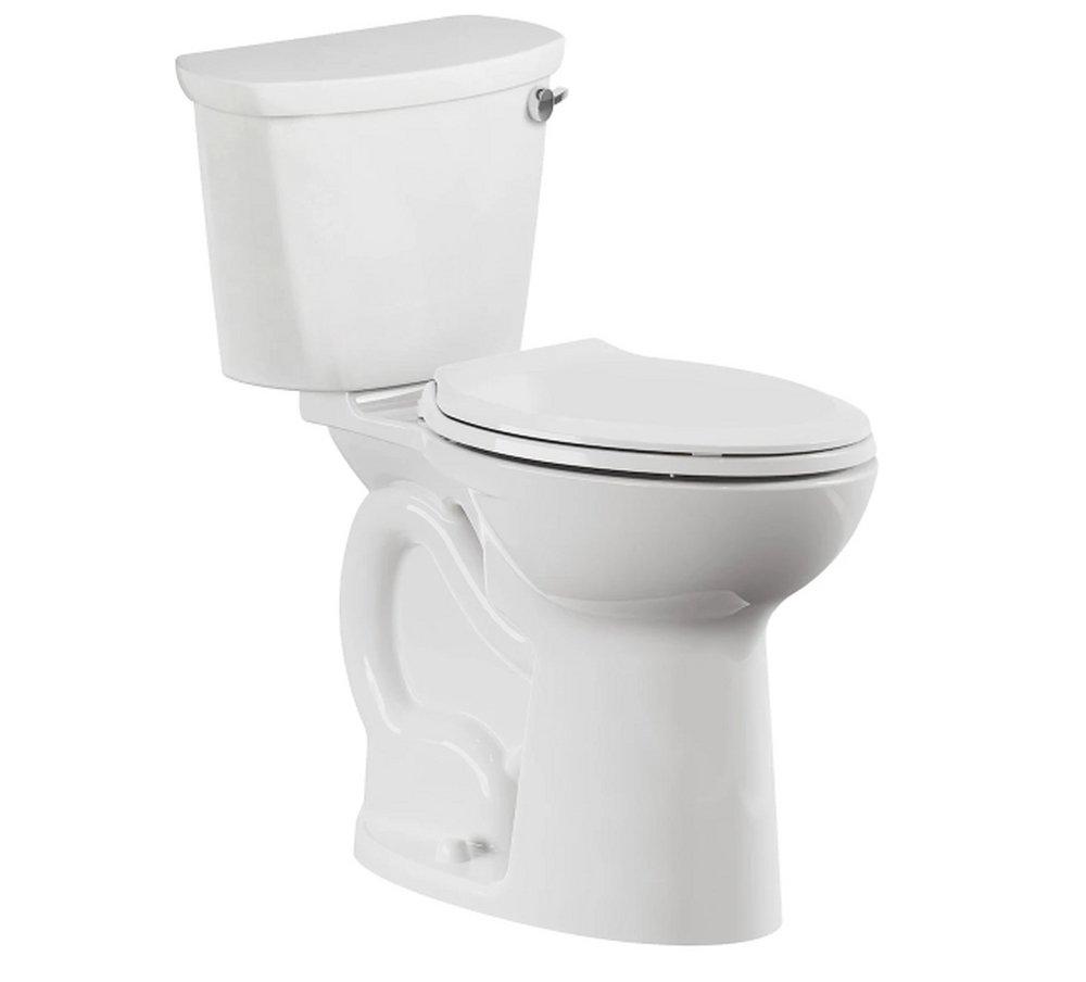 1.28 gpf Extra Tall Height Elongated Two Piece Toilet Less Seat in White 